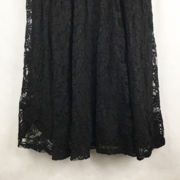 βͺ HP βͺ NWT Black Lace Dress - Plus - Picture 3 of 6